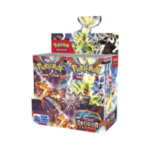 Pokemon TCG Trading Card Game Obsidian Flames Set - 4 Packets 32 Cards