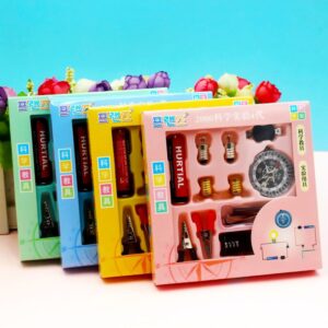 Science Experiment Project Kit for School Kids with Compass, Electric Circuit, Lights