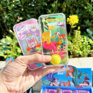 Imported Cartoon Water Ring Toss Handheld Machine Classic Water Ring Game Mini Finger Water Ring Toss Handheld Game Mini