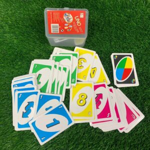 Uno With Plastic Box Imported Classic Card Game 108 Pcs