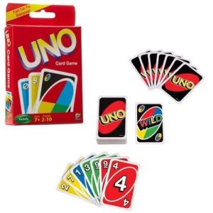 Uno Classic Card Game 108pcs Multicolor Family Game